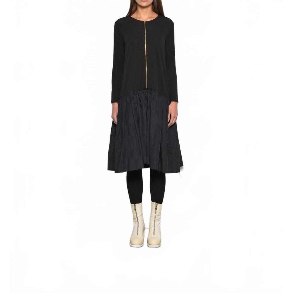 NEW SIMPLY MILA dune dress in black